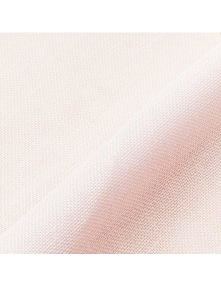 Tela de lino 11 hilos para bordar DMC - Rosa