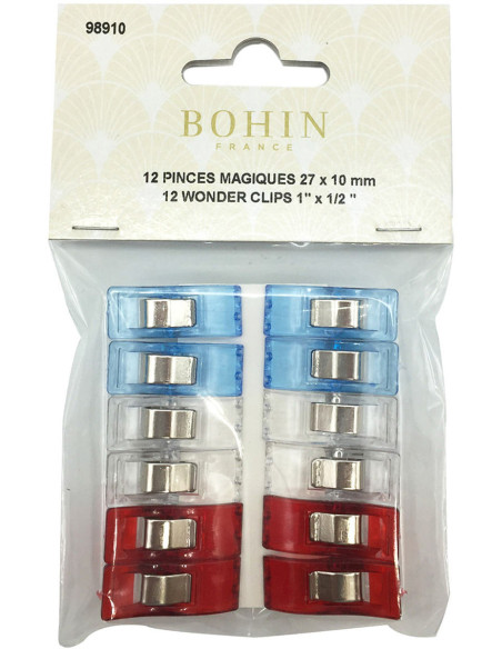 Pinzas mágicas Bohin - 27 mm x 10 mm