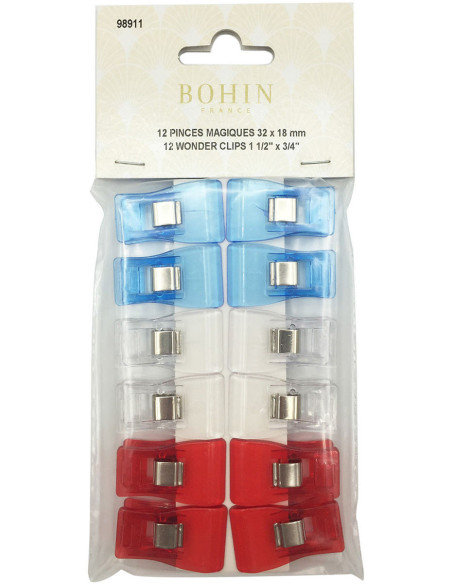 Pinzas mágicas Bohin - 32 mm x 18 mm
