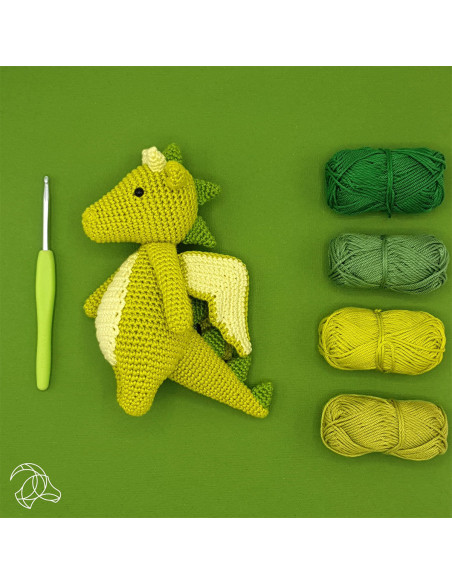 Kit de crochet - Doris el dragón