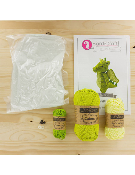 Kit de crochet - Doris el dragón