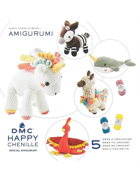 Folleto DMC happy chenille especial amigurumi - 1