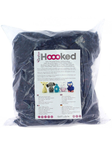 Fibra de relleno Hoooked 250 g - Gris tormenta