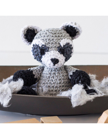 Kit de crochet - Ricky el mapache