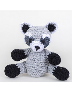 Kit de crochet - Ricky el mapache 2