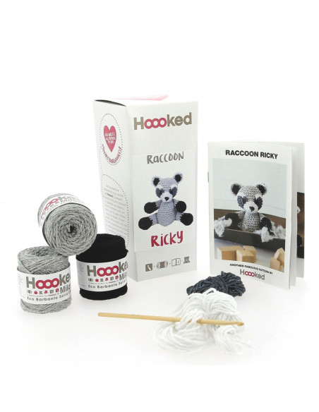 Kit de crochet - Ricky el mapache