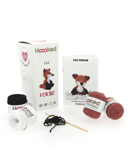 Kit de crochet - Fergie el zorro