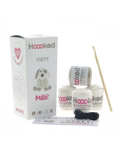 Kit de crochet - Millie el perro