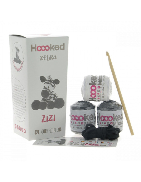 Kit de crochet - Zizi la cebra