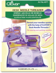 Enhebrador de agujas de oficina Clover