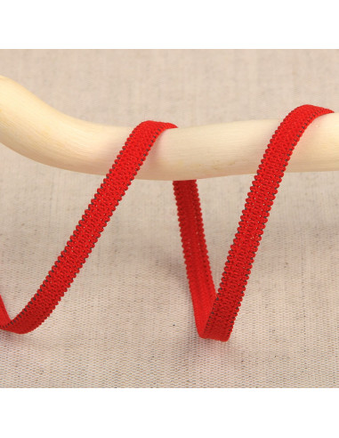 Elástico flexible 5 mm - Rojo