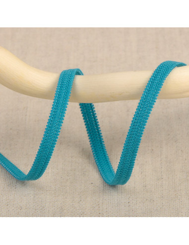 Elástico flexible de 5 mm - Azul turquesa