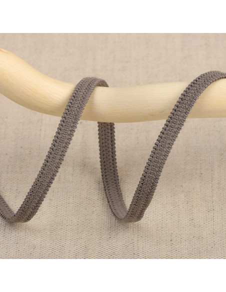 Elástico flexible de 5 mm - Gris oscuro