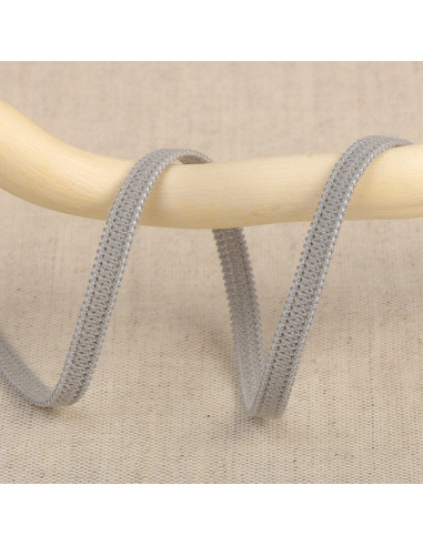 Elástico flexible 5 mm - Gris claro