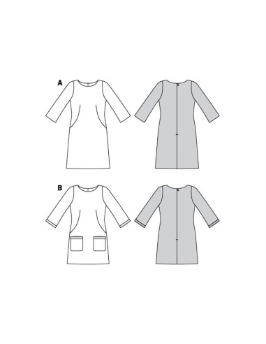 Patrón de vestido - Burda 6149