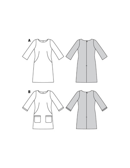 Patrón de vestido - Burda 6149