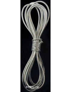 Elástico redondo - Plata