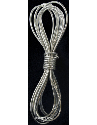 Elástico redondo - Plata