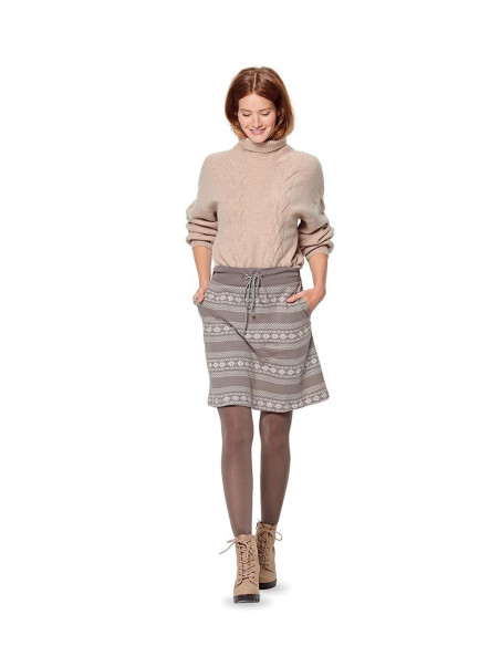 Patrón de falda - Burda 6154