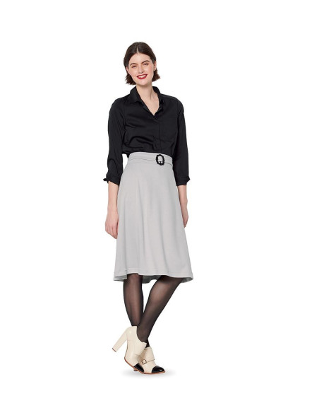 Patrón de falda - Burda 6154