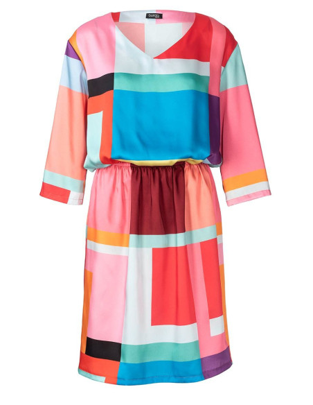 Patrón de blusa y vestido - Burda 6155