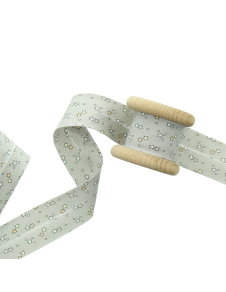 Estrellas de sesgo 30 mm - Gris
