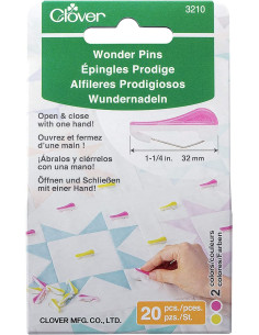 Alfileres Prodigio Clover