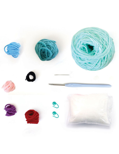 Kit de crochet minigurumi - Taro el dino