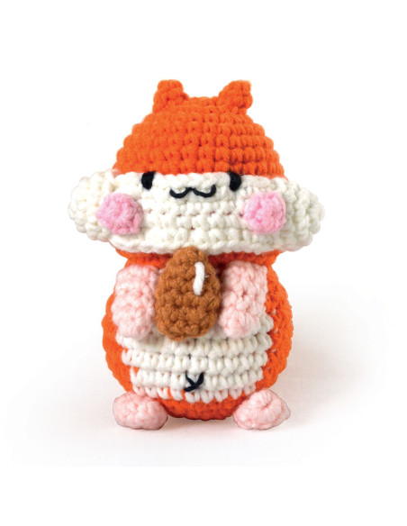 Kit de crochet minigurumi - Pochi el hámster