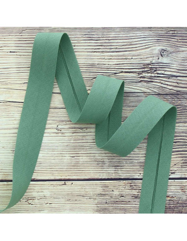 Bies de algodón orgánico - Verde oliva