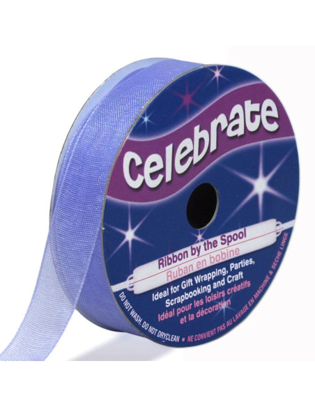 Cinta de organza Celebrate lila - 12 mm x 6 m