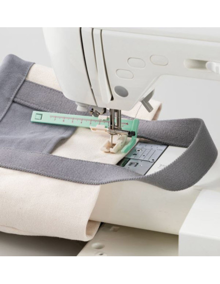 Pie de guía para acolchado para máquina de coser