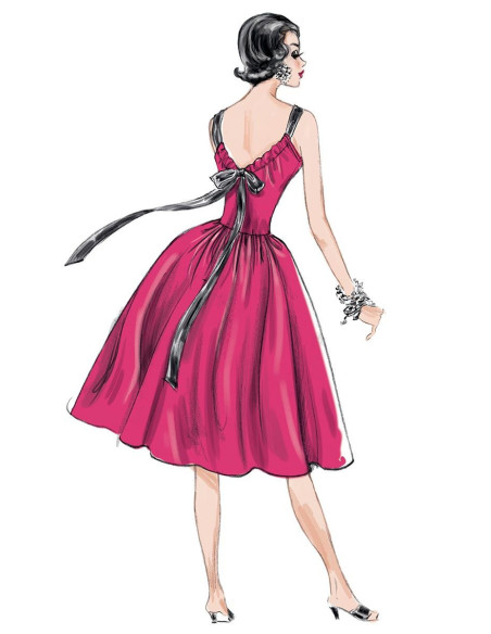 Patrón de vestido - Vogue 1696
