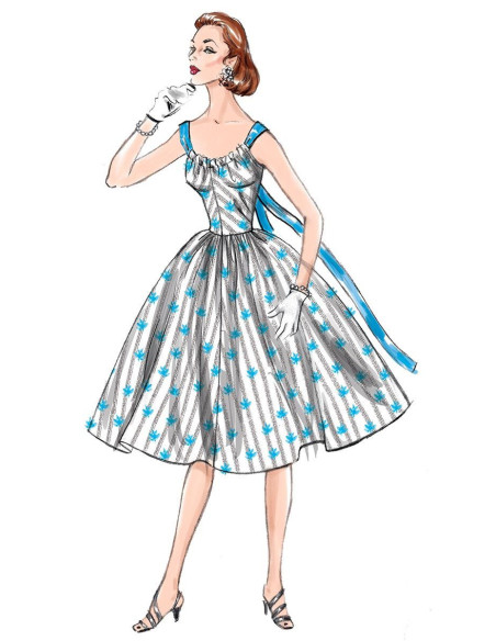 Patrón de vestido - Vogue 1696
