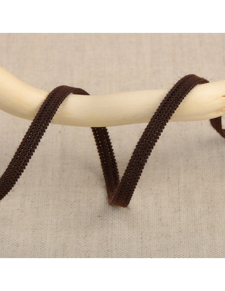 Elástico flexible 5 mm - Marrón