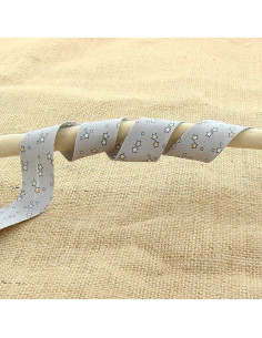 Estrellas sesgadas 20 mm - Gris