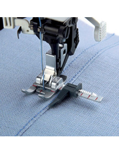 Pie de guía ajustable con sistema IDT Pfaff