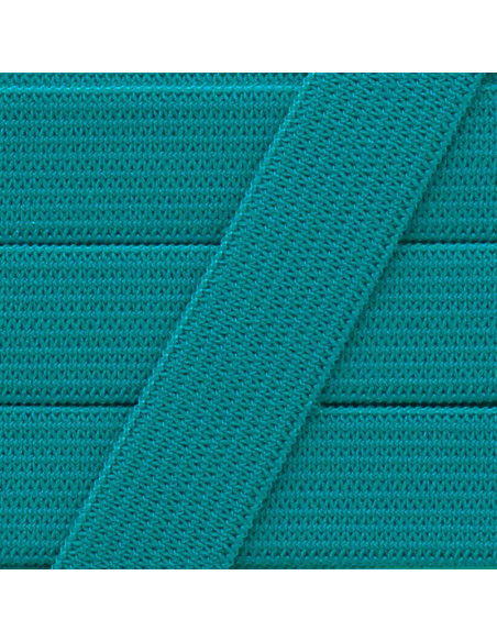 Elástico flexible 15 mm - Azul pato