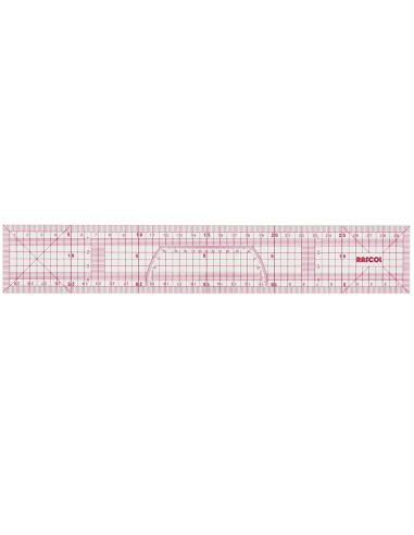 Regla japonesa flexible 30 cm Rascol