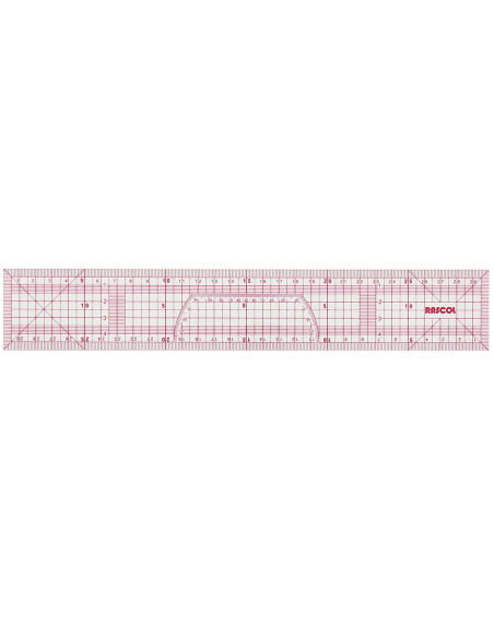 Regla japonesa flexible 30 cm Rascol