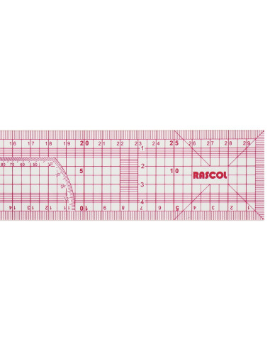 Regla japonesa flexible 30 cm Rascol