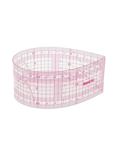 Regla japonesa flexible 30 cm Rascol