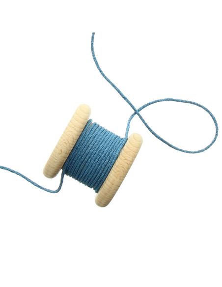 Cordón elástico 2.5 mm - Azul