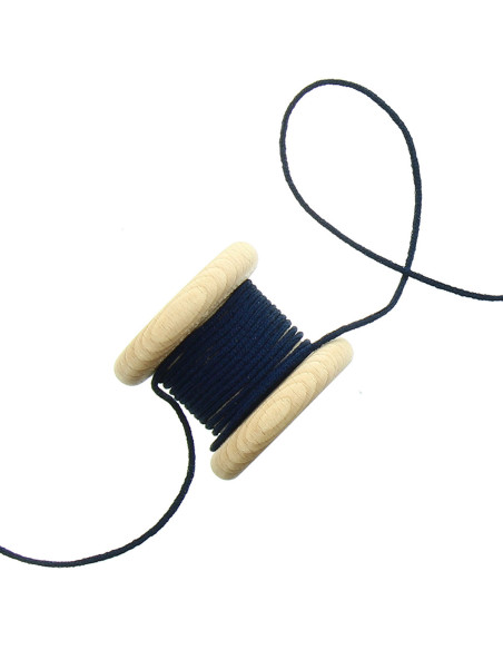 Cordón elástico 2.5 mm - Azul marino