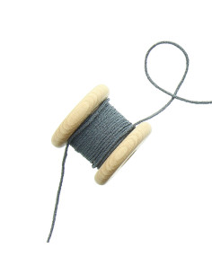 Cordón elástico 2.5 mm - Gris