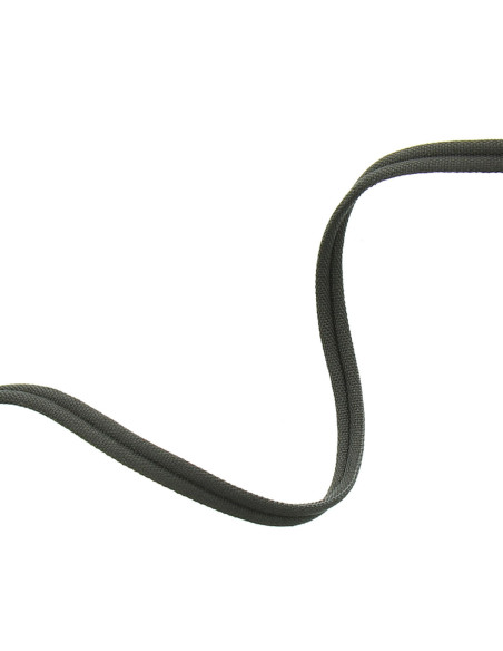 Cordón doble vivo cubierto mate - Gris antracita
