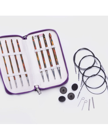 Estuche de ganchillos tunecinos Symfonie KnitPro