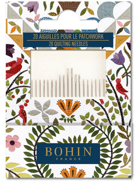 Libreta de 20 agujas para patchwork Bohin