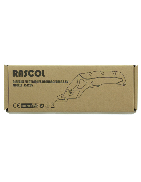 Tijeras eléctricas recargables Rascol