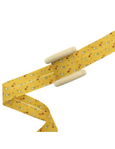 Estrellas de sesgo 30 mm - Mostaza